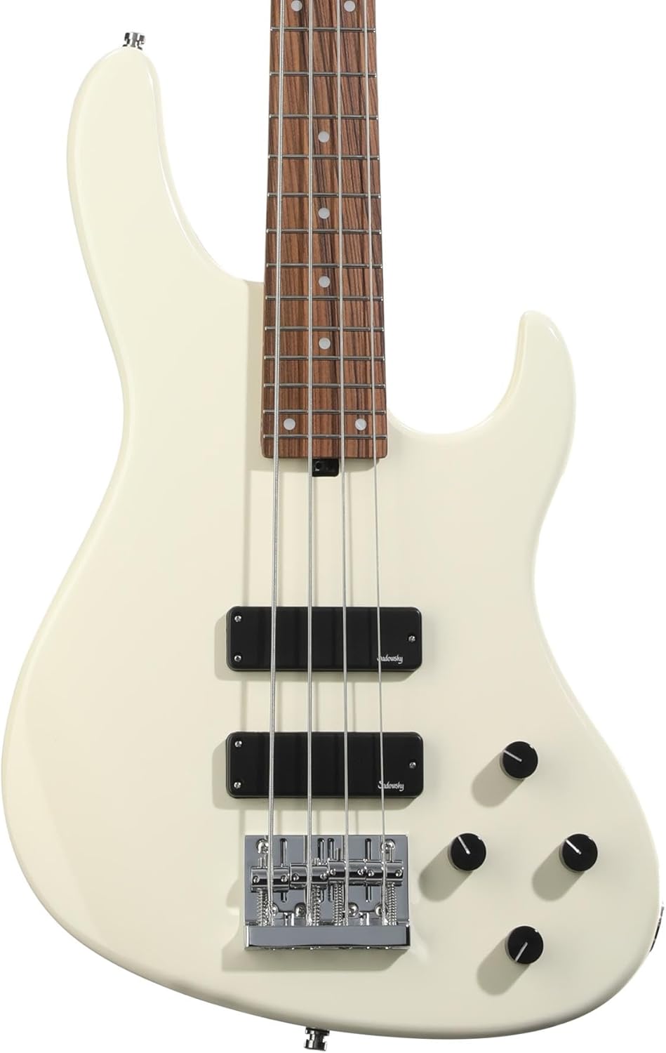 Sadowsky MetroExpress Modern Bass Guitar - Olympic White, Morado Fingerboard