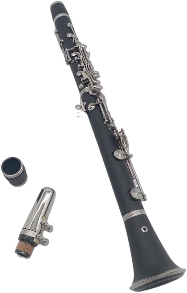 Student Clarinet Clarinet In C Black Wind Instrument African Ebony Material Bakelite Material (Color : Bakelite)