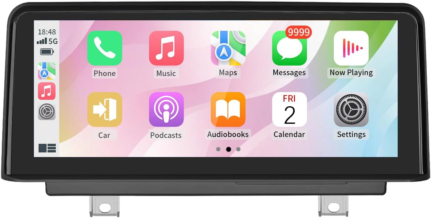 Wireless CarPlay/Android AutoTouchscreen for BMW X3/X4 Series F25/F26 (2013-2016) with NBT System, Car Radio Receiver, Multimedia, Bluetooth, Car Stereo (10.25inch)