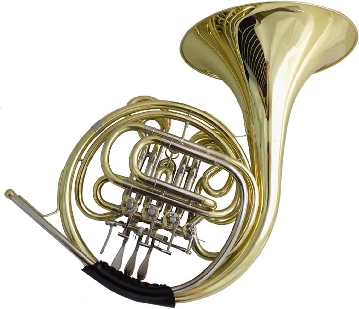 Brass French Horn F/Bb French Horn Musical Instruments Double Yellow Brass Body With Case Mouthpiece Lacquer Finish