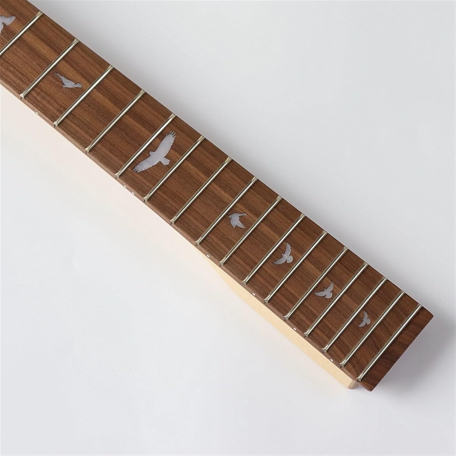 Replacement Guitar Neck 4-String 22-Fret Electric Bass Guitar Neck Matte Maple Right-Handed Ukulele Handle Modified DIY Guitar Instrument