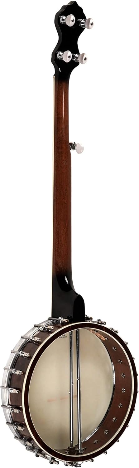 Gold Tone WL-250 White Ladye Openback Banjo (Five String, Vintage Brown)