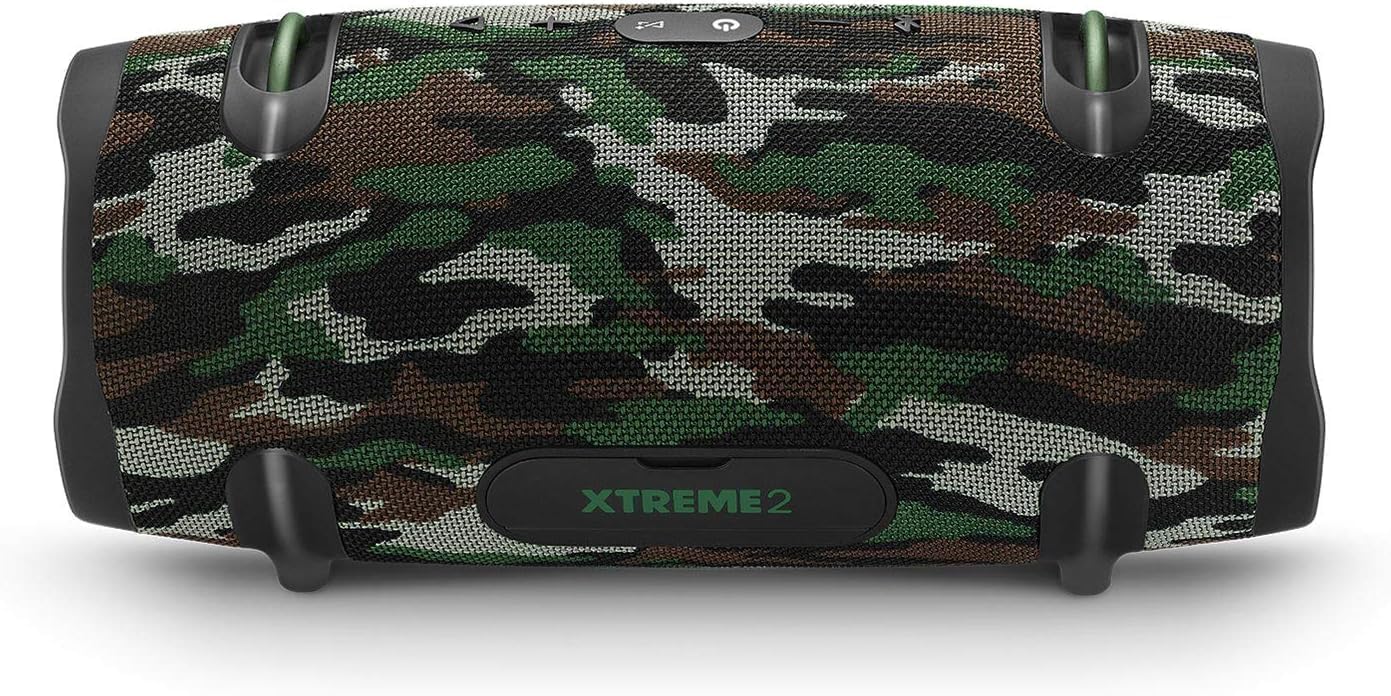JBL Xtreme 2 Portable Waterproof Wireless Bluetooth Speaker - Camouflage (Renewed)