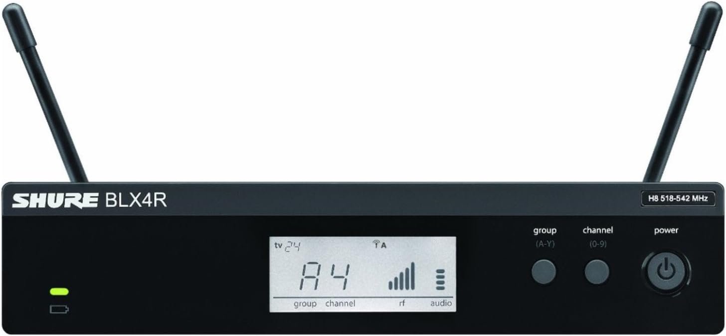 Shure BLX24R/B58 BETA 58 Handheld Wireless System w/BLX24R Receiver, Case, and B