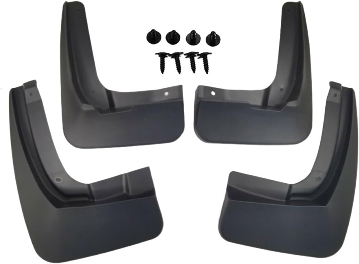 2020 Auto Mudguard Compatible For Skoda Rapid 2020 Accesspries 4Pcs/Set Car Fender Protector Mudflaps Mud Flaps Splash Guards Black PVC