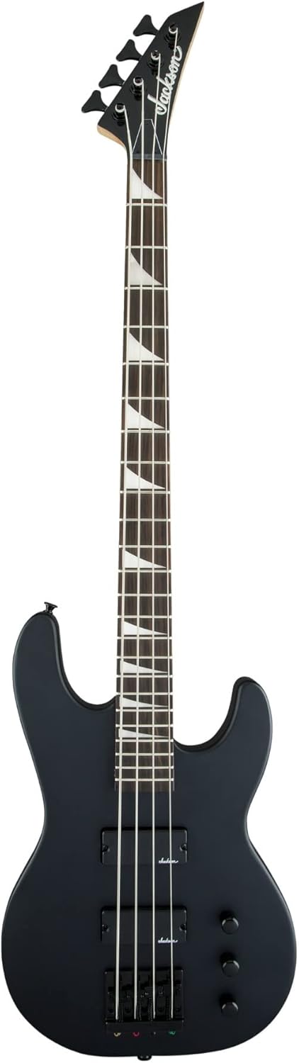 Jackson JS Series Concert Bass JS2, Satin Black, Amaranth Fingerboard