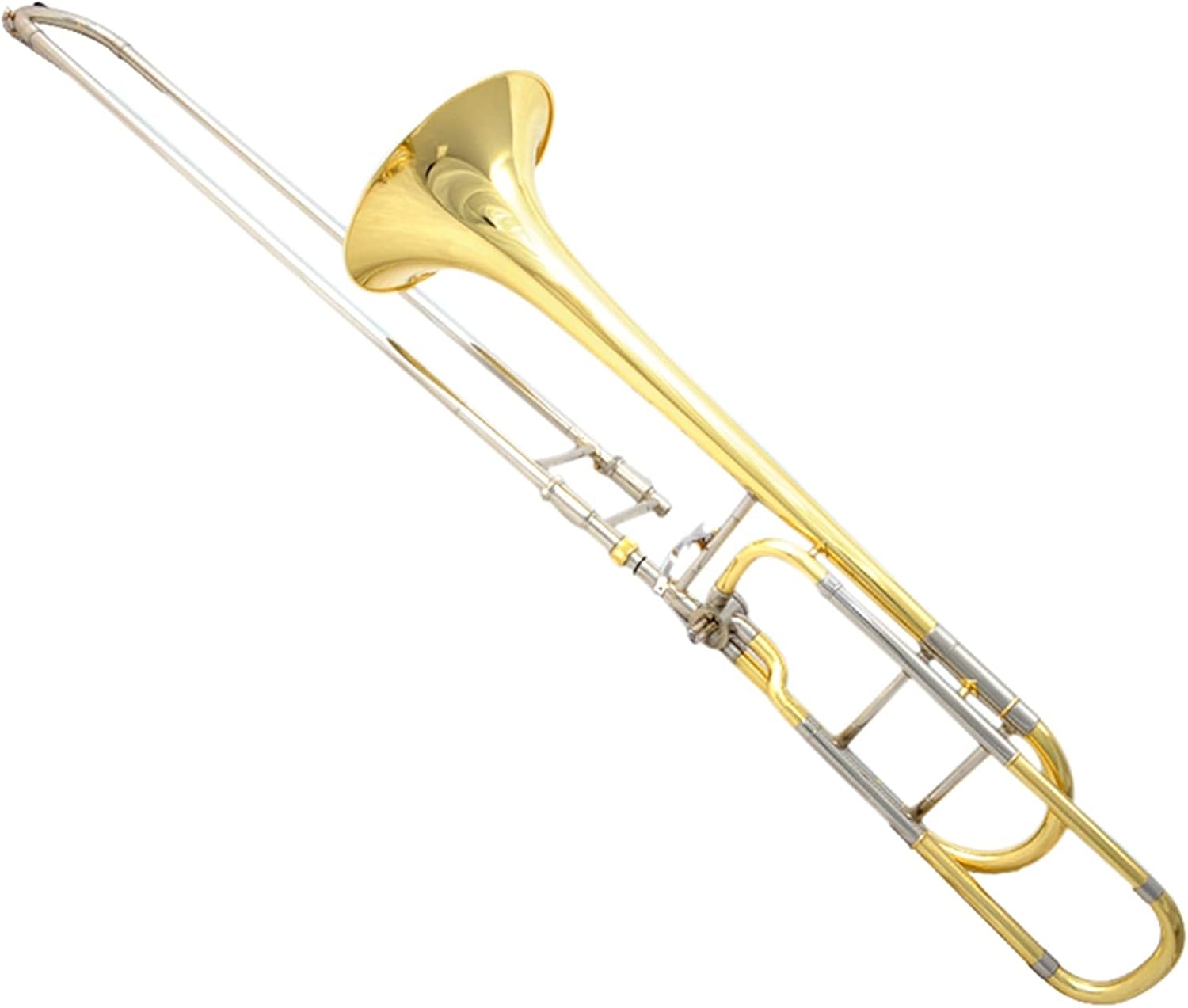 Student Trombone Music with Cupronickel Tuning Tube Bb Trombone is Suitable for Performance, Students Trombone Kit