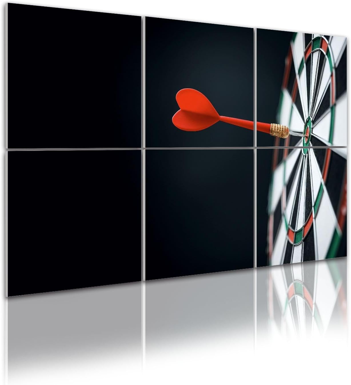 6 Pack Art Acoustic Panels Self Adhesive Close up target 48