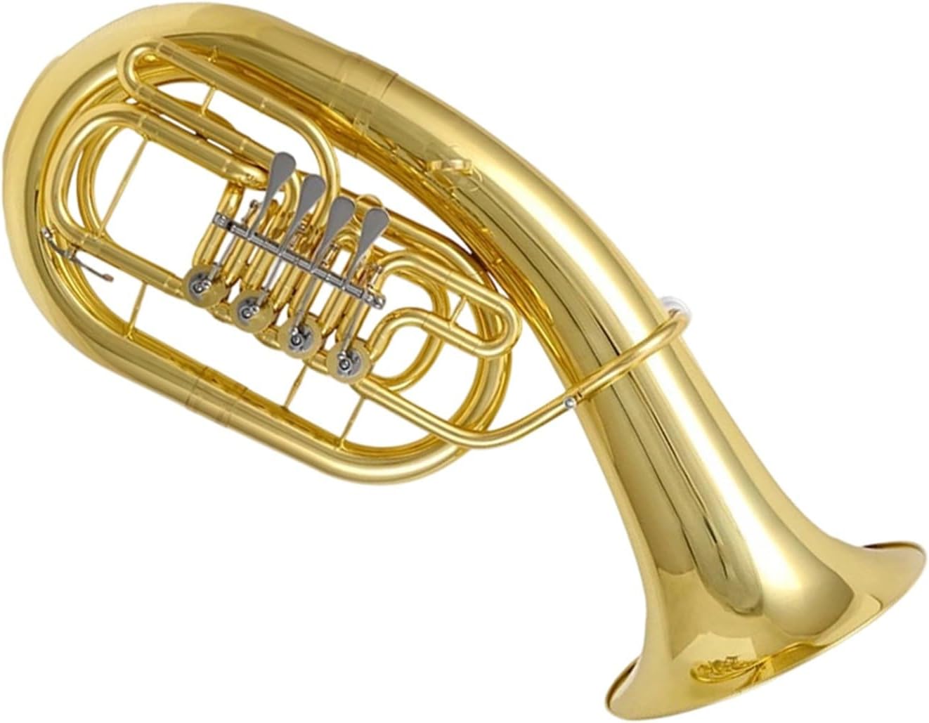 Euphonium In B Flat Major Four Key Octave Grand Horn Professional Beginner And Adult Instrument Euphonium All-brass Instrument(1)