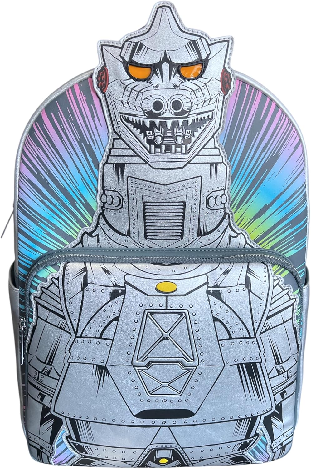 Loungefly Toho Godzilla Mechagodzilla Light Up Full Size Backpack