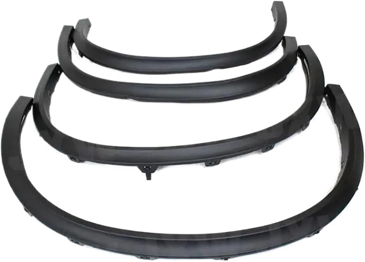 Car Fender Wide Body Wheel Eyebrow Compatible For BMW E70 X5 SUV 4 Door 2007-2013 PP Black Wide Body Wheel Car Accessories