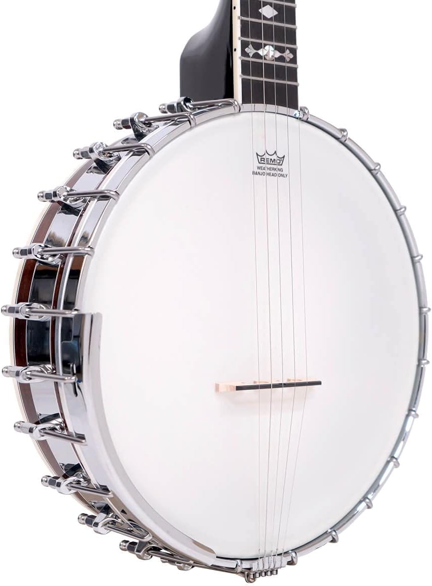 Gold Tone OT-800LN Long Neck Banjo with Deluxe Hardshell Case