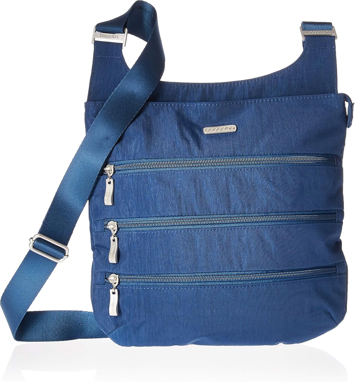 Baggallini Big Zipper Travel Crossbody Bag