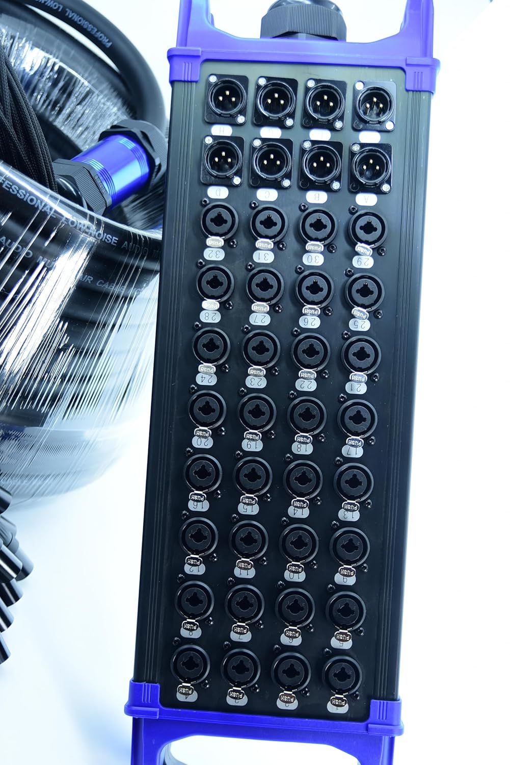 Arklove 32 Send Female 8 Return Male 40-Channel Low Profil XLR 1/4