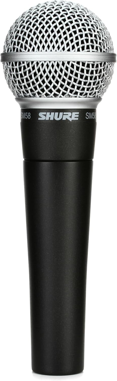 Shure SM58 Cardioid Dynamic Vocal Microphone (2-Pack)