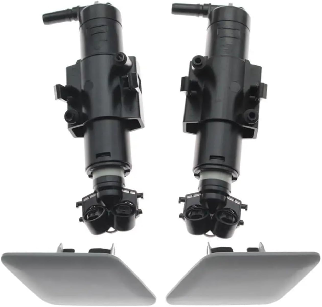 Headlight Washer Jet for Kuga for Escape 2017 2018 2019 GV41-13L014-AE GV41-13L015-AE Car Front Headlamp Washer Nozzle Left/Right Headlight Water Sprayer Jet Cap