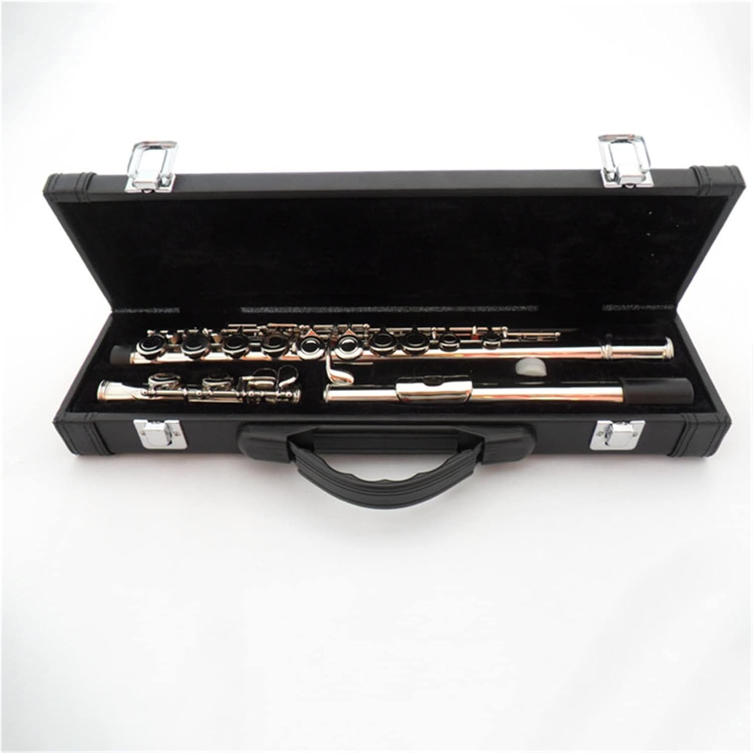 TSTS Flutes Musical Instrument C-Tune Flute Instrument Nickel-Silver Alloy Student Beginner Flute Band Playing Woodwind Instrument