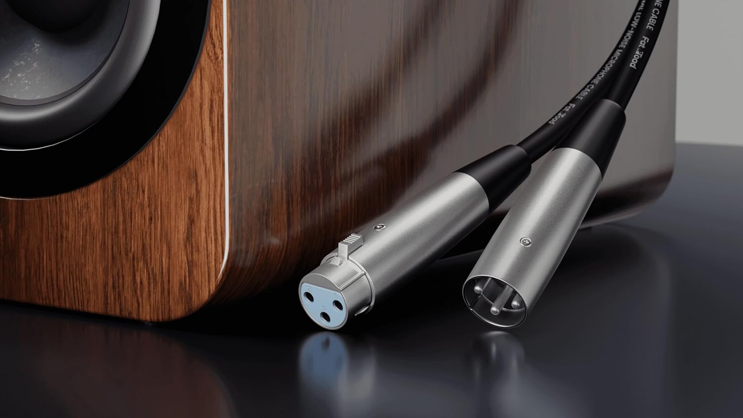 Fat Toad 20FT XLR Microphone Cables (ShieldedPRO X Series) 10-Pack – Audio Mic Patch Cords with Male to Female Connectors, Balanced for Studios