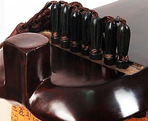 OrientalMusicSanctuary JIAOYE (Banana Leaf Design) Reclaimed Century Old Fir Guqin for Advanced Performers