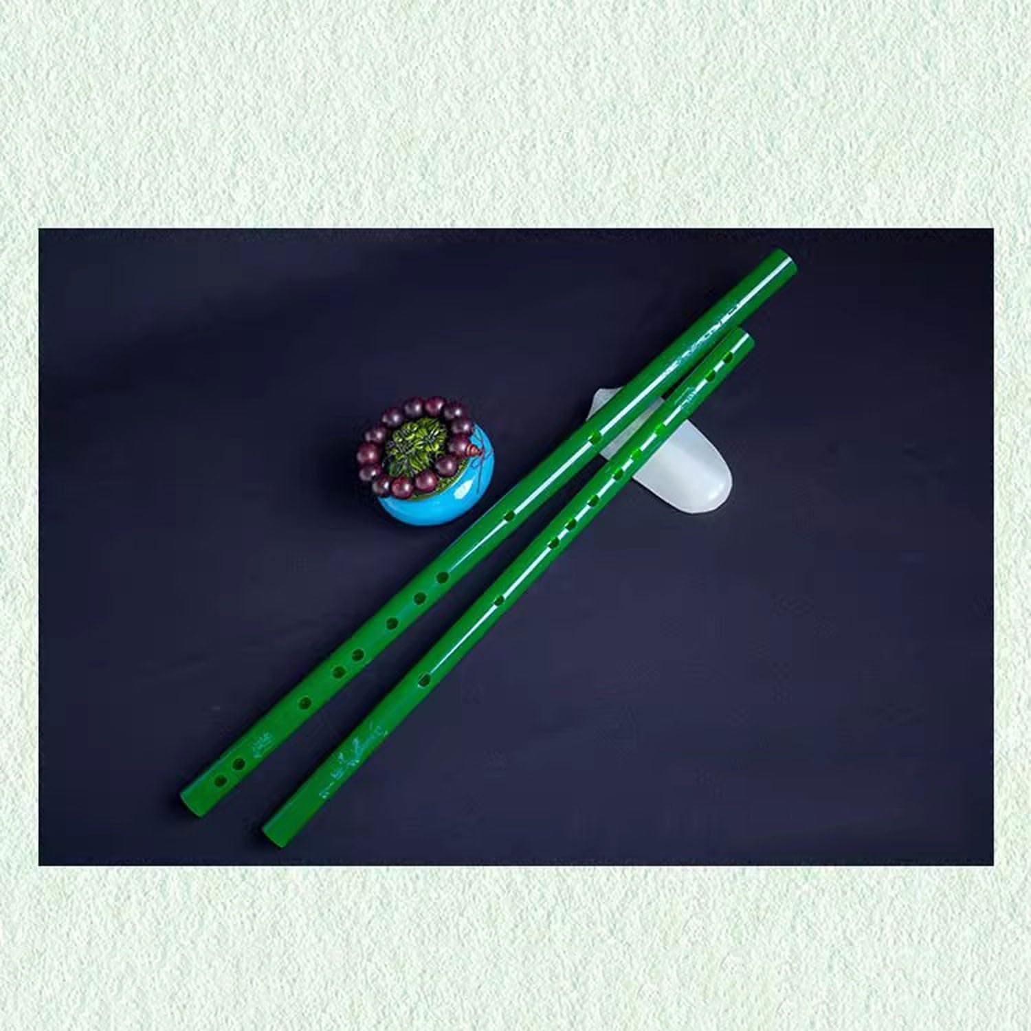 Flute Instrument Recorder Instrument Alto recorderAncient Style Imitation Jade Transverse Flute, a Wind Instrument for Students, Beginners and Adults(Color:D)