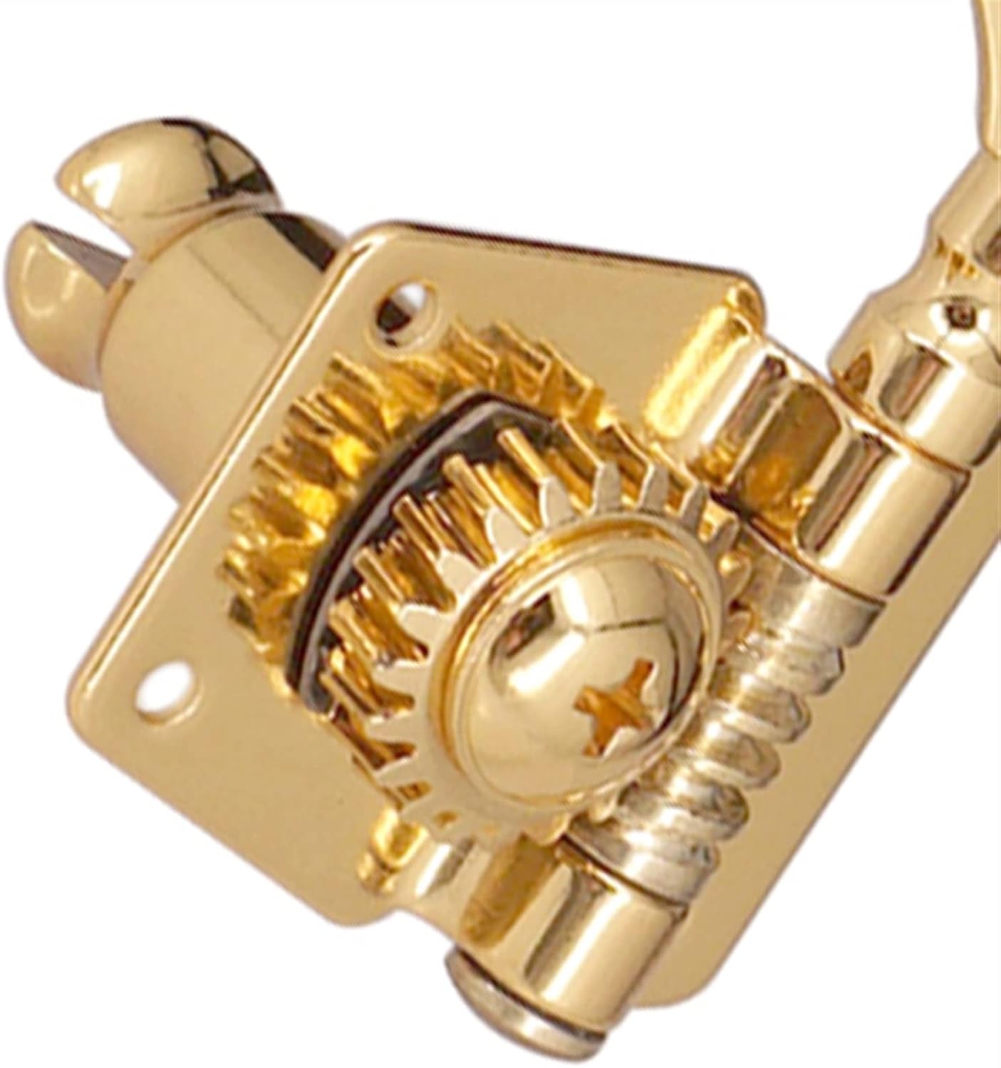 KESHUO 5Pcs Gold Open 5 Strings Bass Guitar Tuning Pegs Tuners Machine Heads Accessories Parts Tuner Machine Heads Knobs (Color : 4L+1R)