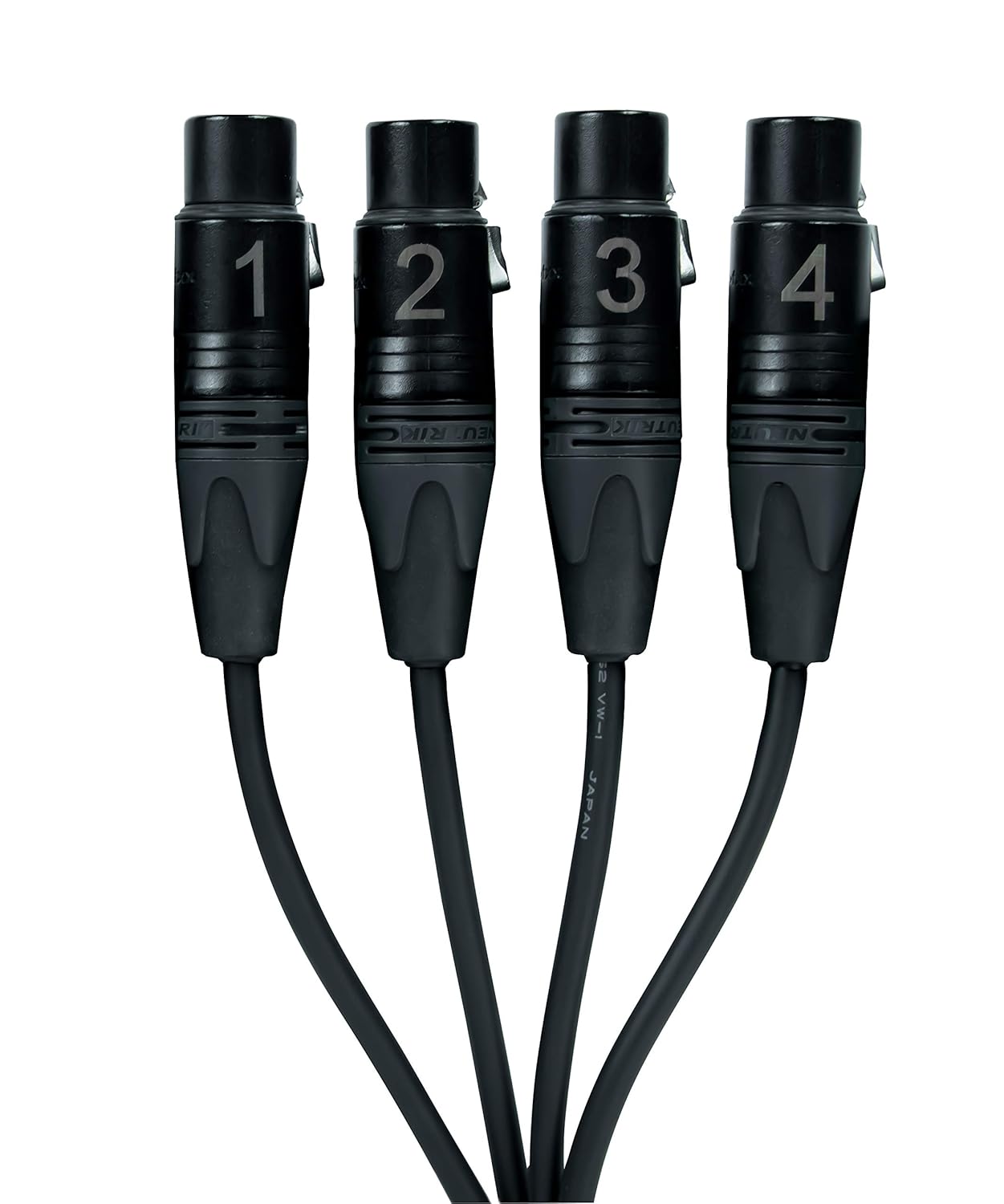 Sound Tools CAT Tails Female – 4 Channel XLR to RJ45 Adapter – Analog Audio Over CAT5e/6/7 – Neutrik Connectors – Mogami AES3 Grade Cable – Durable Aluminum Housing for Stage, Studio & Live Sound