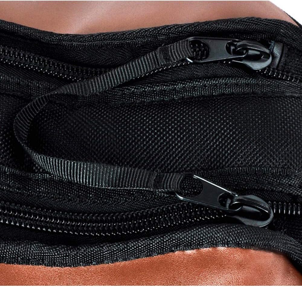 JC Thick Oxford Cloth Waterproof Splash French Horn Bag Divided Body Horn Case Integrated Style French Horn Box Cover Backpack/Portable Horn Bag Brass Instrument Case (Integrated Style Black Horn Bag)