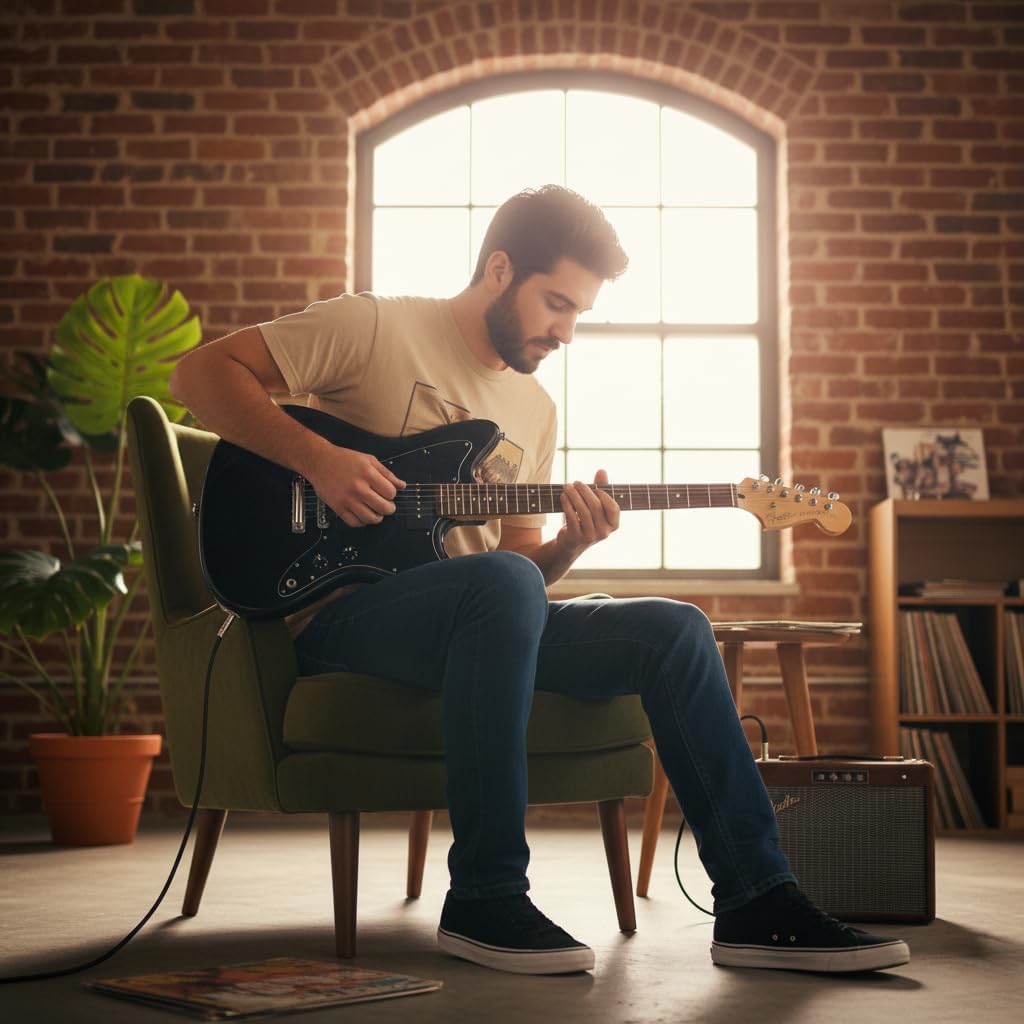 Fender Squier Affinity Jazzmaster Electric Guitar - Metallic Black