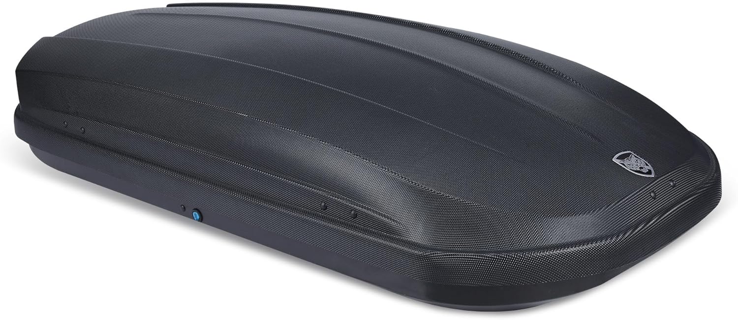 Rooftop Cargo Box Carrier Dual-Side Opening,14 Cubic Hard Shell Rooftop Cargo Carrier for Car Storage,165Lbs Weight Capacity with Secure Straps&Keys