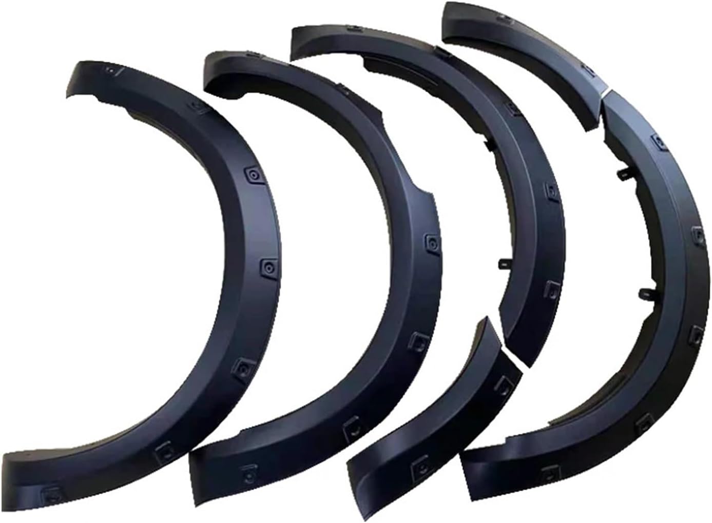 Auto Universal Body Parts Wheel Eyebrow 4x4 Arch Wide Car Fender Flares For D-MAX 2020+