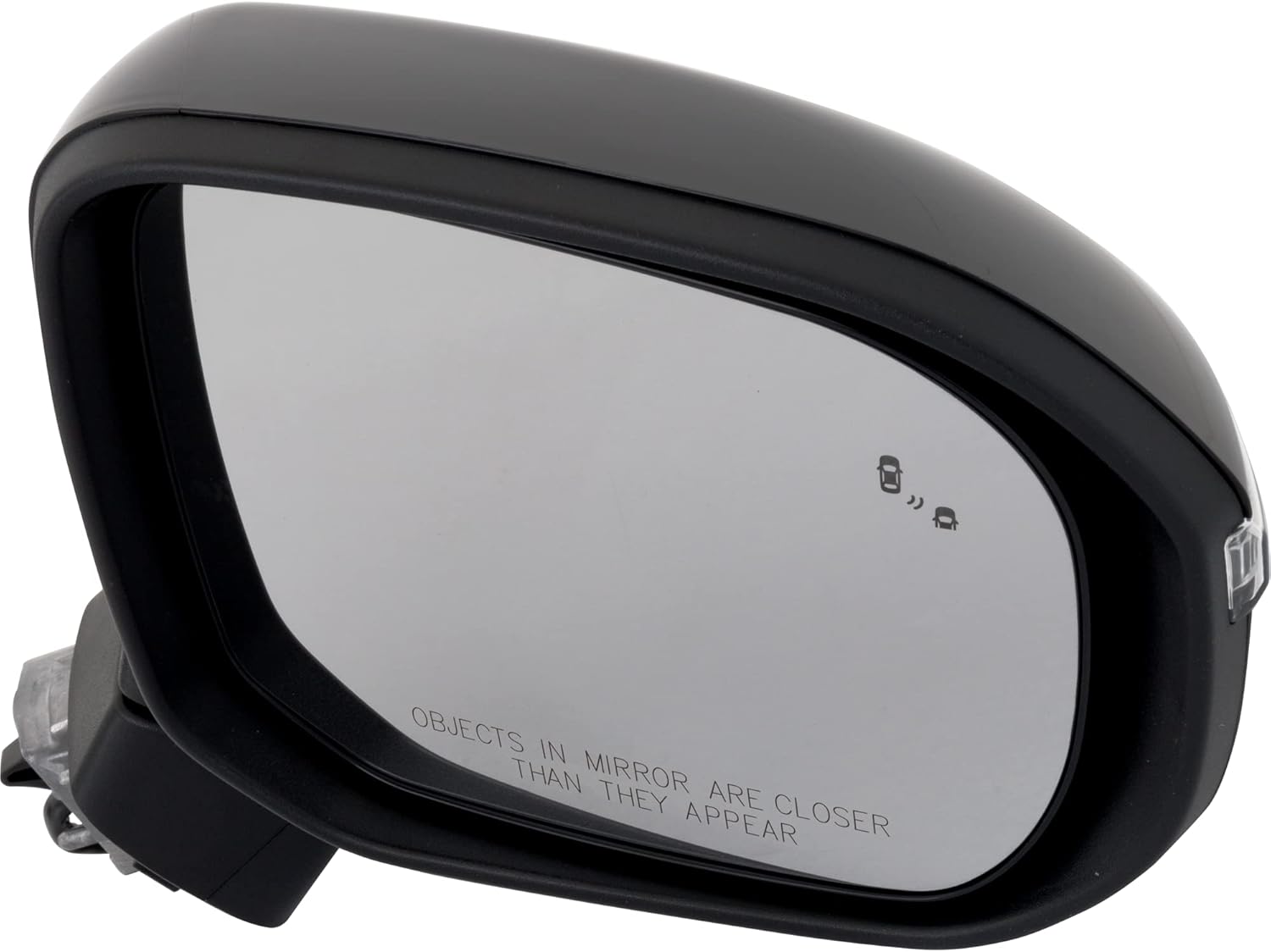 Kool Vue Passenger Side Mirror Replacement Power Heated For Kia Telluride 2020-2022 Power Fold Blind Spot Monitor, Paintable, Car Side Mirror Blindspot