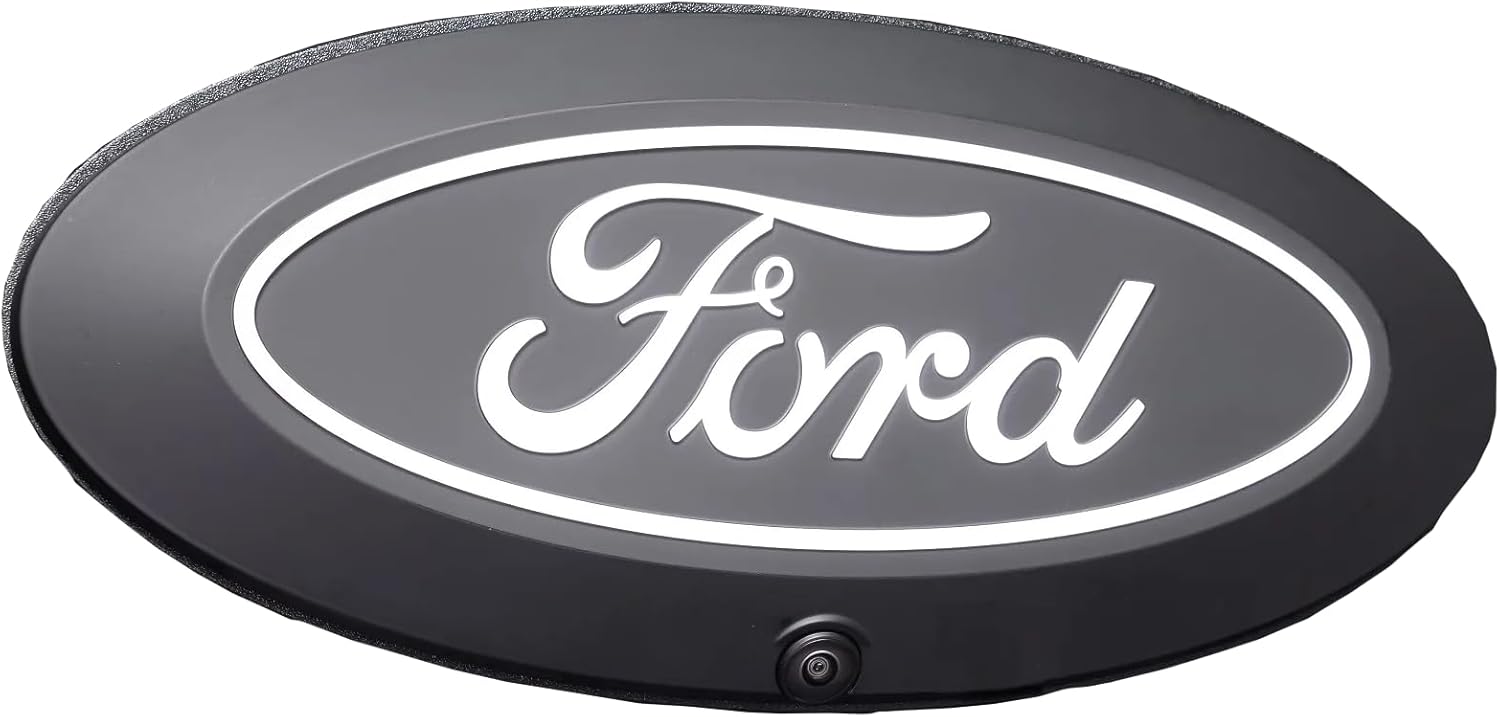 Putco Luminix White Oval LED Emblem - Fits Ford F150 2023 w/Camera and w/o Spray Washer