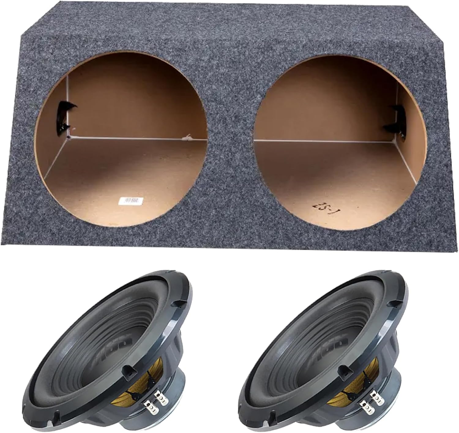 Alpine Slanted Hatchback Sealed Dual 12