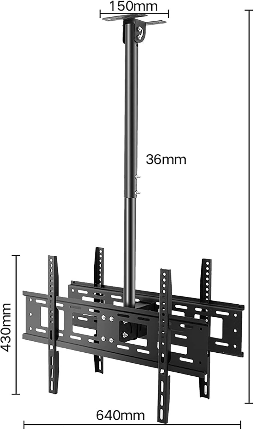 TV Bracket Tv Wall Mount TV Ceiling Mount Adjustable Bracket, Fits Most 32-65