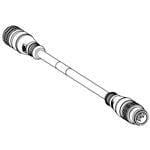 Woodhead/Molex, 1200660683, Molex 1200660683 Sensor Cables/uator Cables Mic 4P M/Mfe 0. St/St 22/4 (2 Item/s)