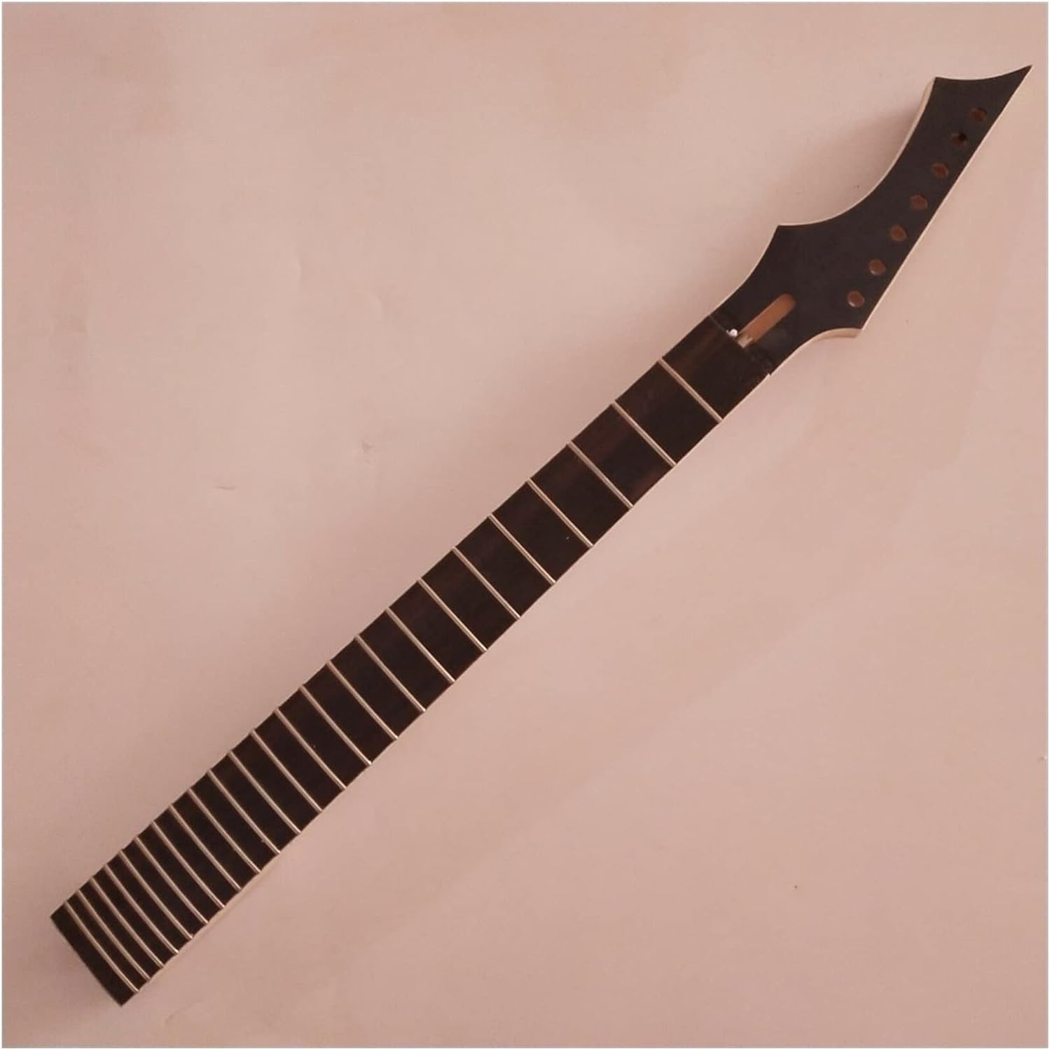 ZUZU Unfinished Maple 24 Frets Rosewood Fretsboard 7 Strings Electric Guitar Neck Unfinished Guitar Neck