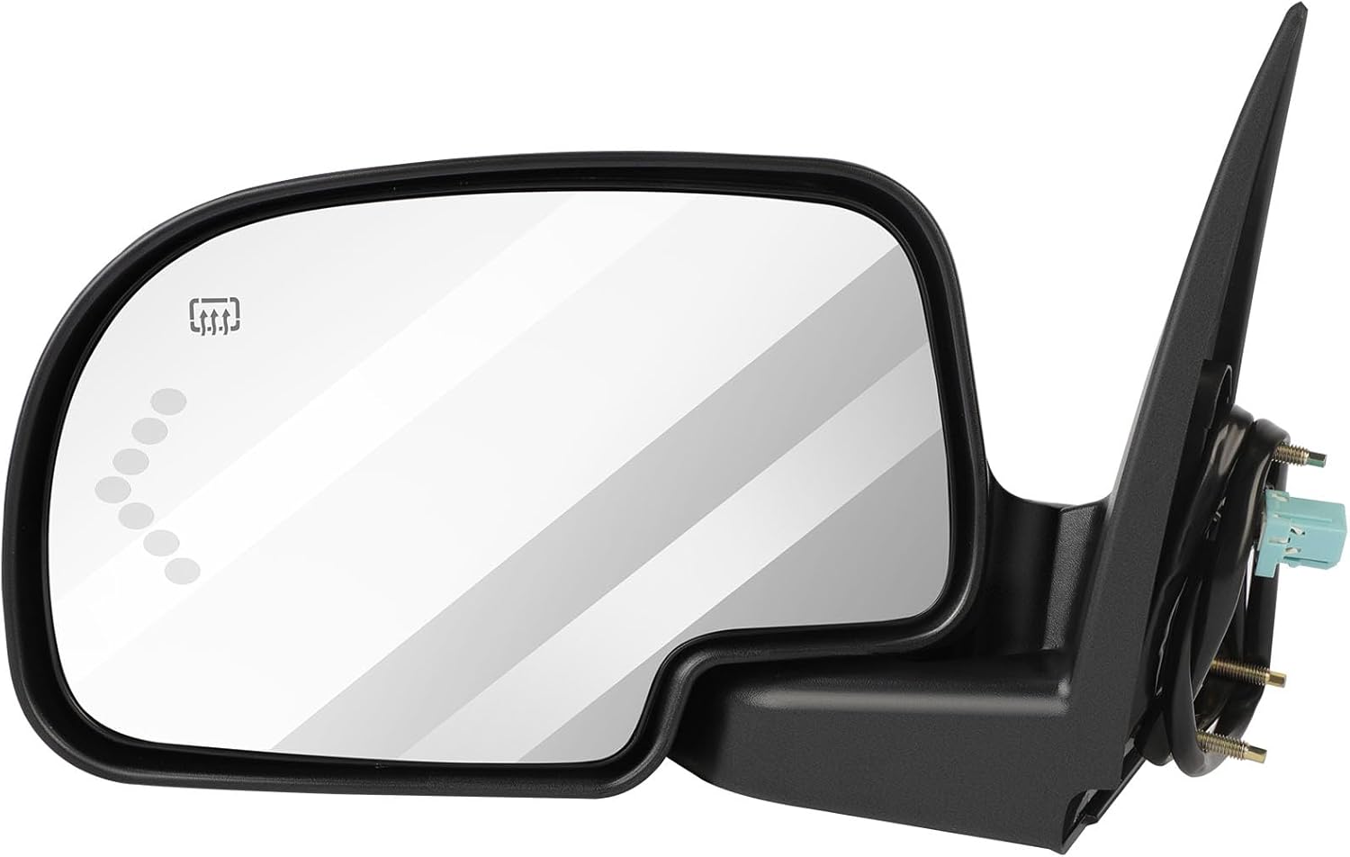 ECCPP Exterior Accessories Mirrors High Performance with Power Adjusted Heated for 2003-2006 for Chevy Silverado Suburban Tahoe for GMC Sierra Yuk Driver+Right Side Mirror