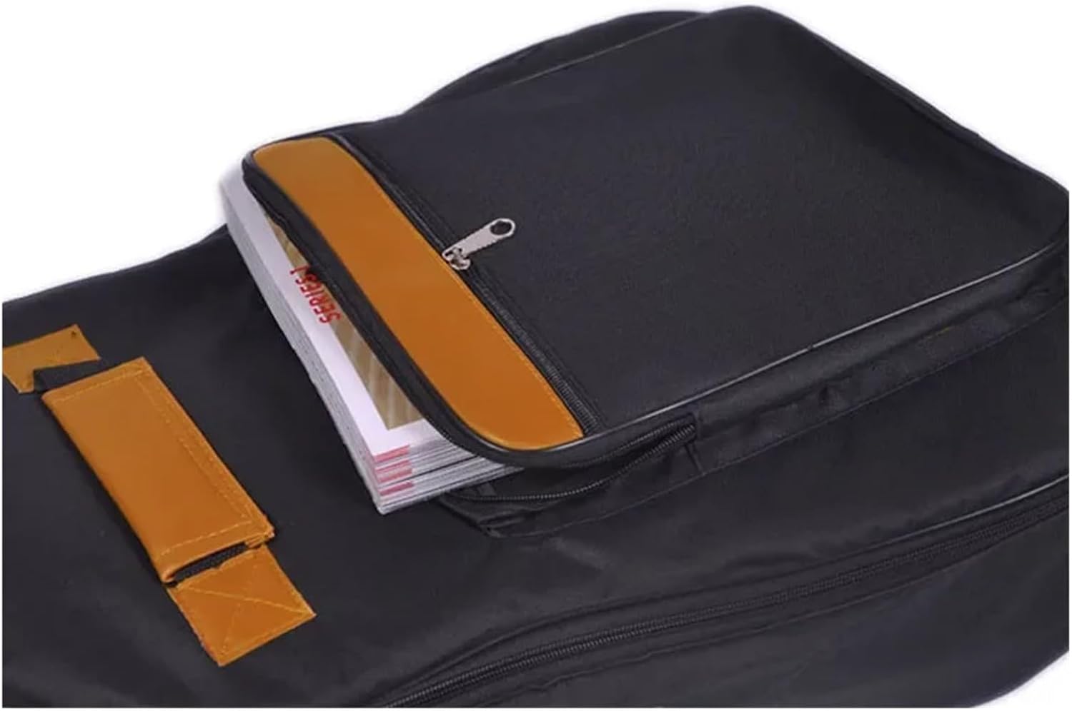 Guitar bag Oxford Waterproof Electric Guitar Bag 10mm Cotton Padded Backpack Soft Case Dustproof BASS Cover(Black Electric guitar bag)