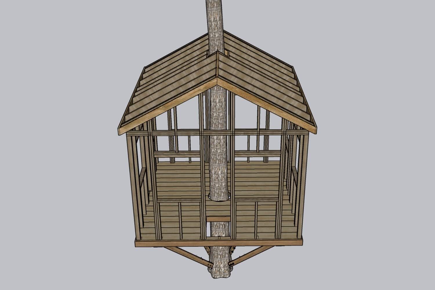 12' Square Kit - Mounting Hardware - Steel, Aluminum - Wall Mount, Corner Mount - Bracket Kit