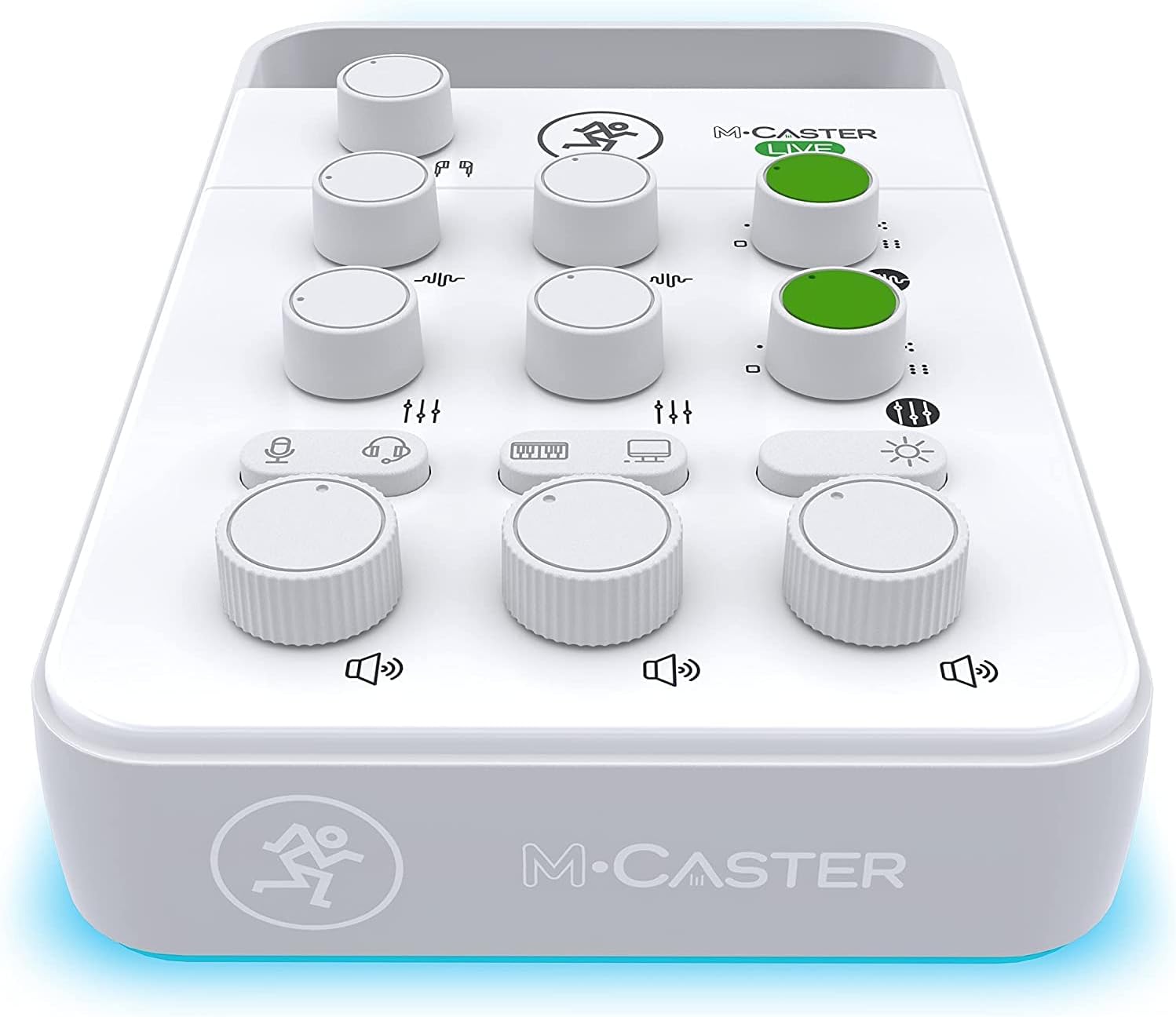 Mackie M-Caster Live White Portable Live Streaming Mixer