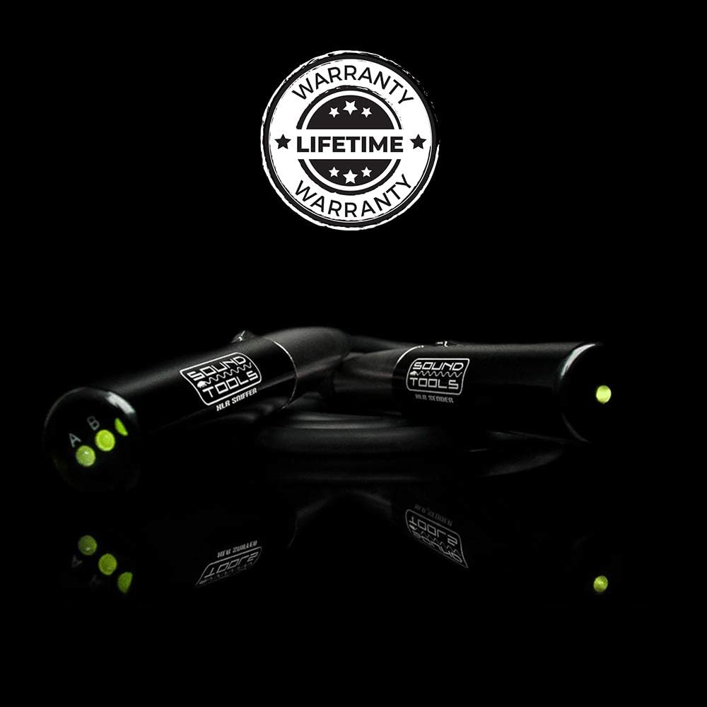 SoundTools XLR Sniffer/Sender – Remote End Cable Tester for XLR & 3-Pin DMX Cables – Fast, Reliable & Pocket-Sized Audio Cable Tester – Quick Diagnostic Tool for Stage, Studio & Live Sound