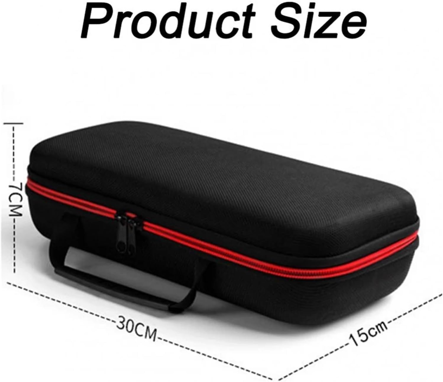 Portable Eva Wireless Microphone Storage Bag Shockproof Large-Capacity Hard Case Carry Bag Fit for Travelling Camping Business Trip