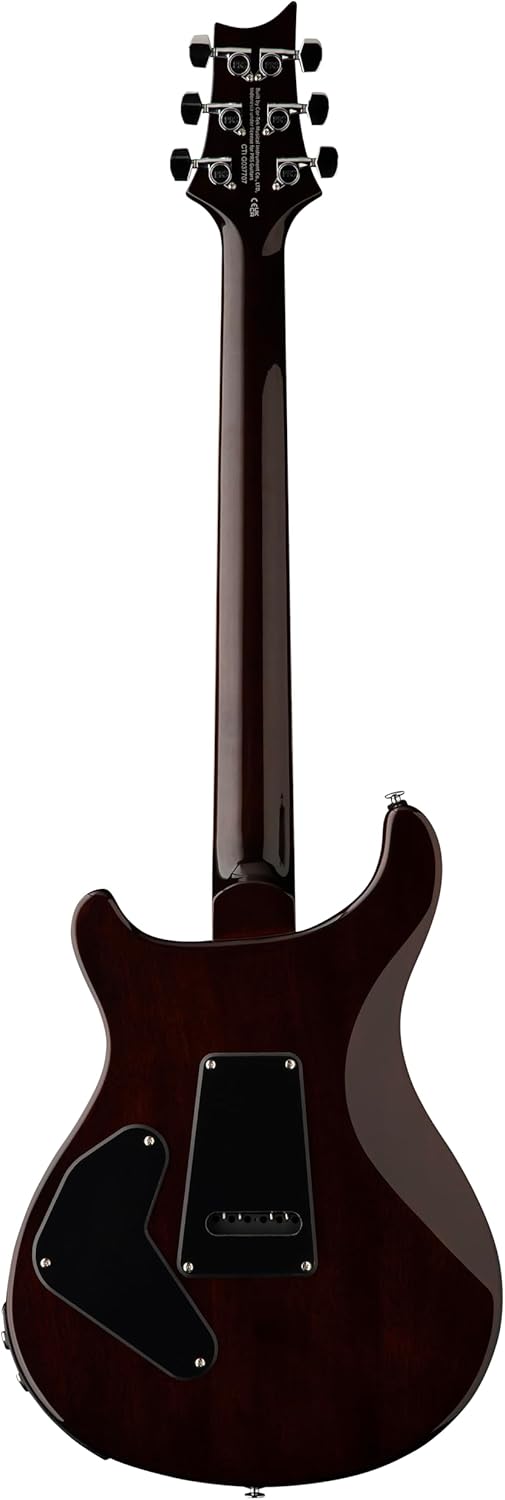 PRS SE Custom 24 Semi-Hollow Piezo, Orange Tiger with Bag