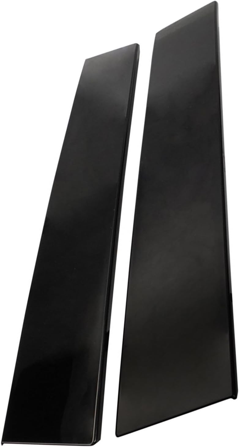 Front Door Exterior Trim Molding Replacement Pillar Set Weather Front Door Pillar for Automotives Strong ABS Window Trim Molding