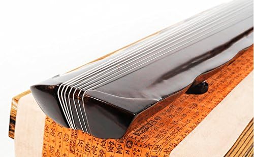 OrientalMusicSanctuary JIAOYE (Banana Leaf Design) Reclaimed Century Old Fir Guqin for Advanced Performers