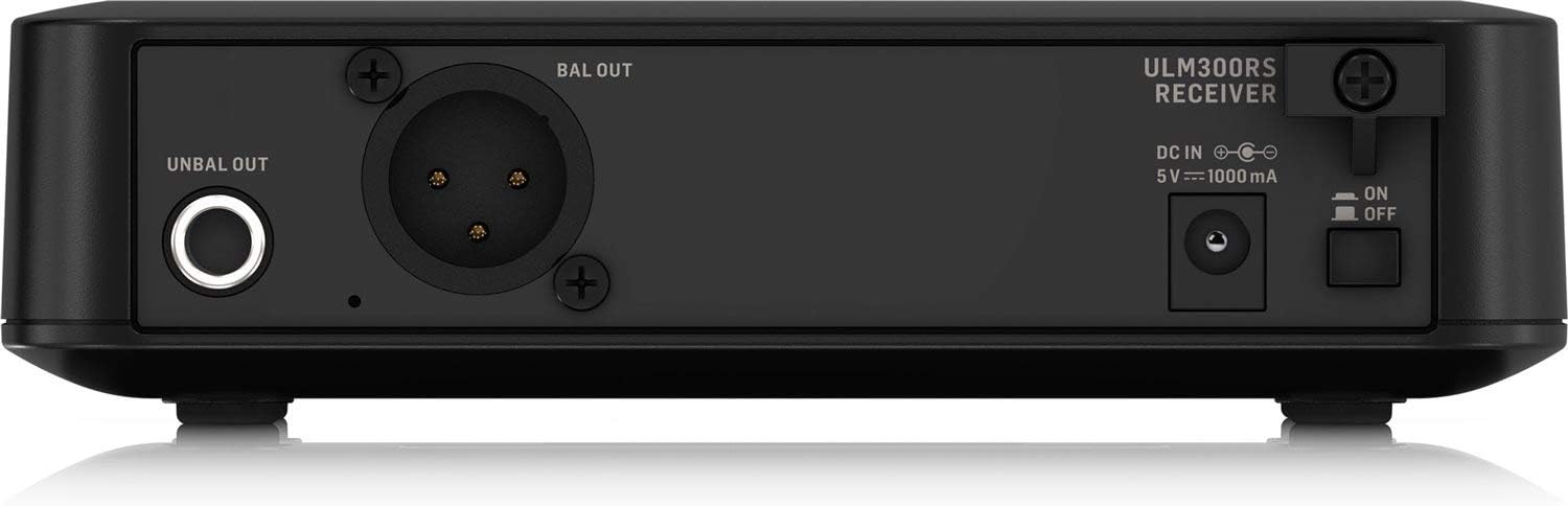 Behringer ULTRALINK ULM300MIC High-Performance 2.4 GHz Digital Wireless System with Handheld Microphone and Receiver