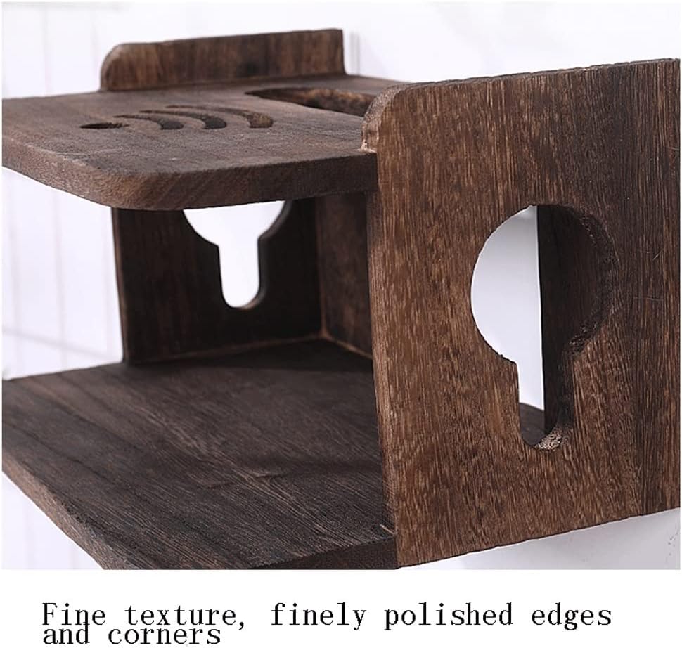 Floating Shelf Wall-Mounted TV Stand, Wall Mount Shelves, Floating Cable Box Shelf, Floating Wall Mount Shelf (Color : A)