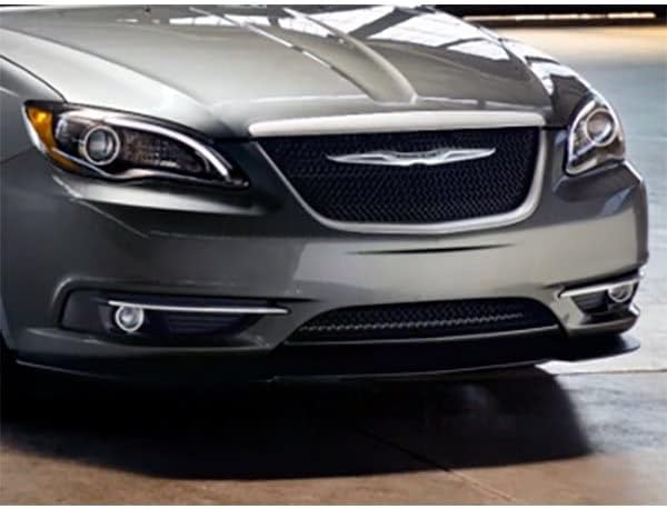 Mopar 82213329AB Black Front Chin Spoiler