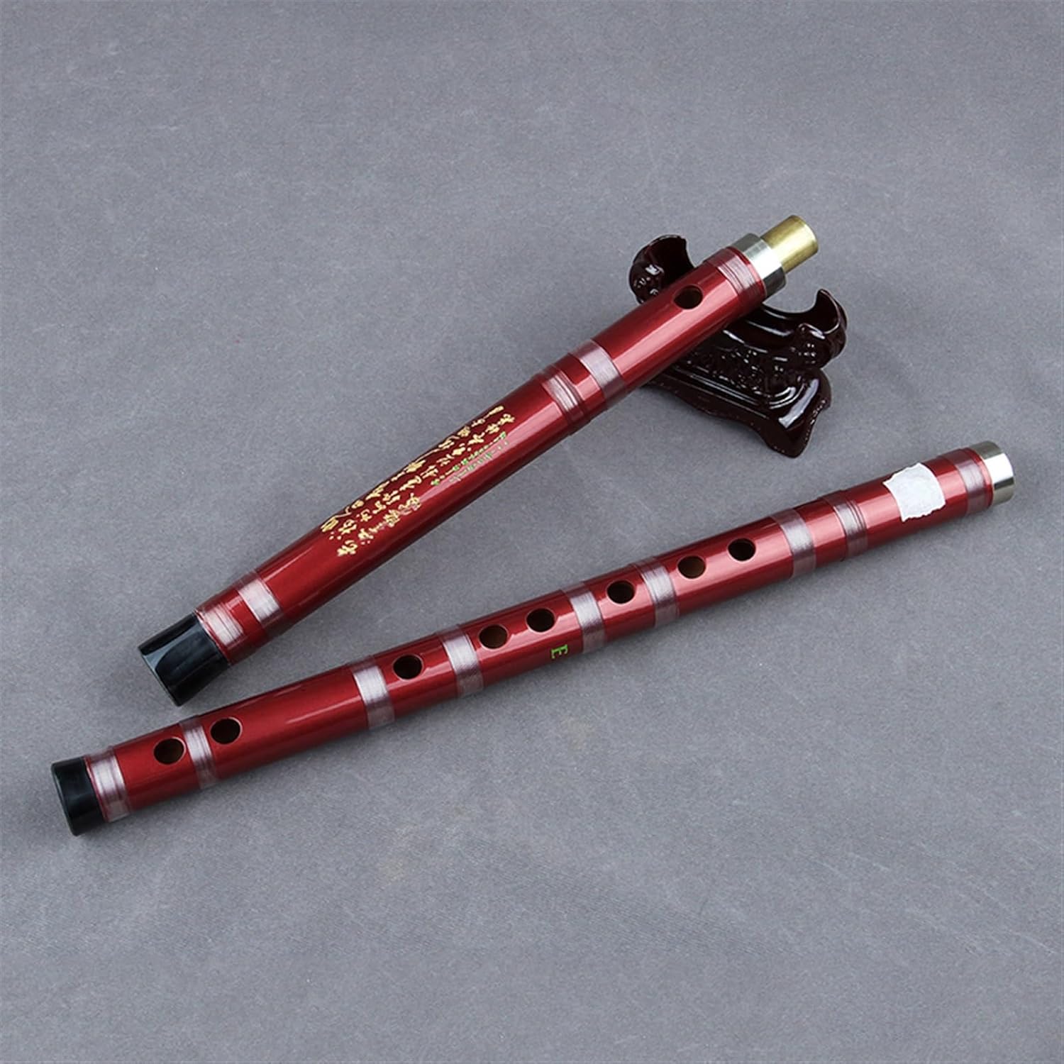 CDEFG Key Separable With Transparent Line Musical Instrument Woodwind Bamboo Flute Dizi Beginners Bamboo Flute (Color : C Key)