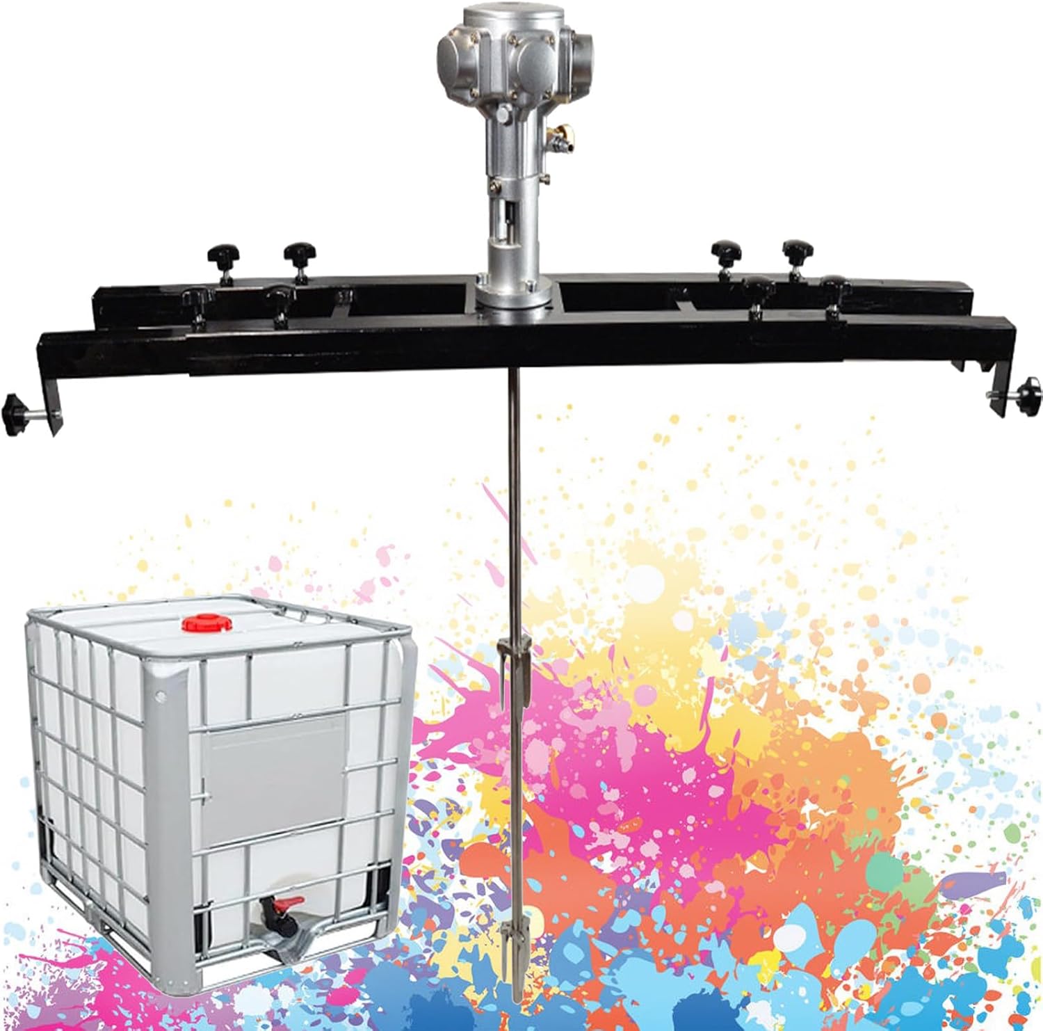 Pneumatic Paint Mixer Paint Stirring Machine, Air Agitator, Pneumatic Bracket Mixer, Agitator Paint Mix Tool, Commercial Pneumatic Mixer